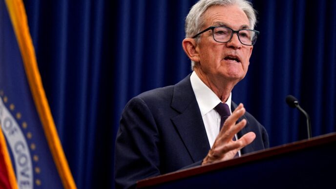 Jerome Powell economia EUA — foto ilustrativa