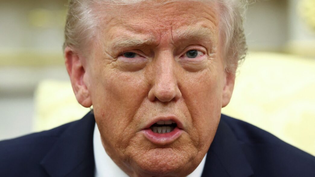 Popularidade de Trump — foto ilustrativa