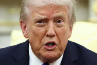 Popularidade de Trump — foto ilustrativa