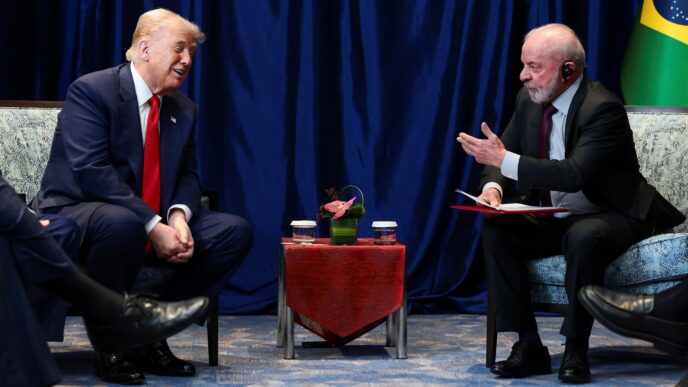 Trump admite erro em sobretaxas — foto ilustrativa