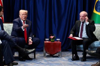 Encontro Lula e Trump — foto ilustrativa