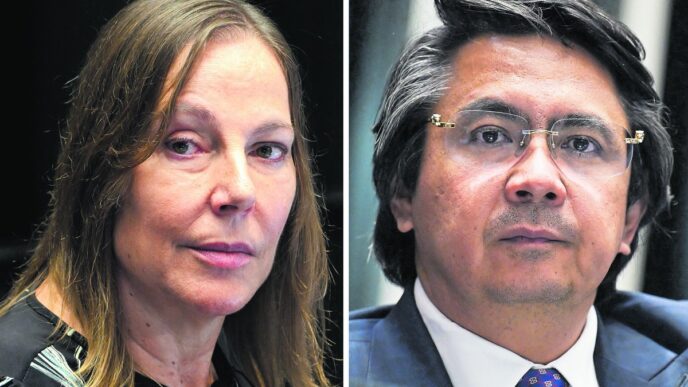 Senadores em Brasília buscando maior conexão com eleitores e debates nacionais.