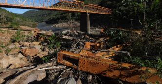 Agricultores gaúchos constroem ponte — foto ilustrativa