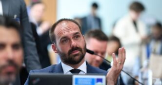 Eduardo Bolsonaro rebate crítica Ciro Nogueira — foto ilustrativa