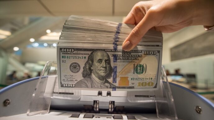 Dólar cai — foto ilustrativa