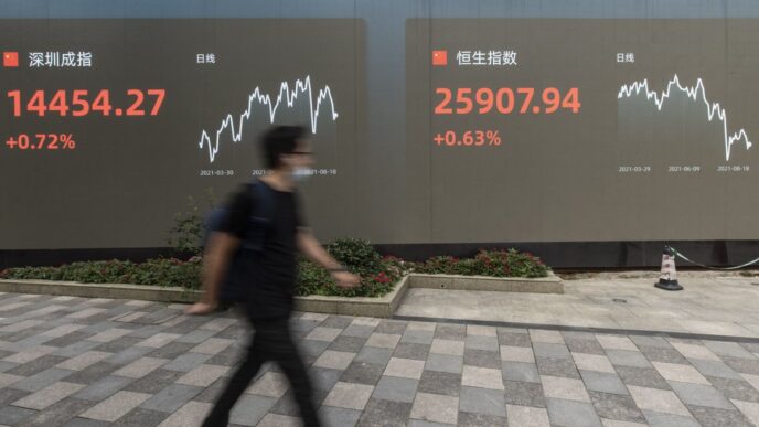ETF Ibovespa Bolsa Xangai — foto ilustrativa