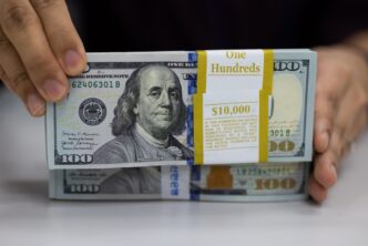 Dólar à vista — foto ilustrativa