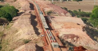 retomada das obras da Ferrovia Transnordestina — foto ilustrativa