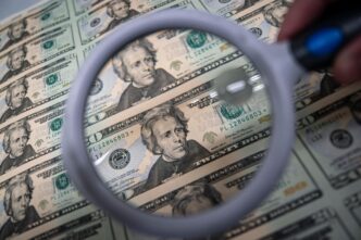 Dólar em alta — foto ilustrativa