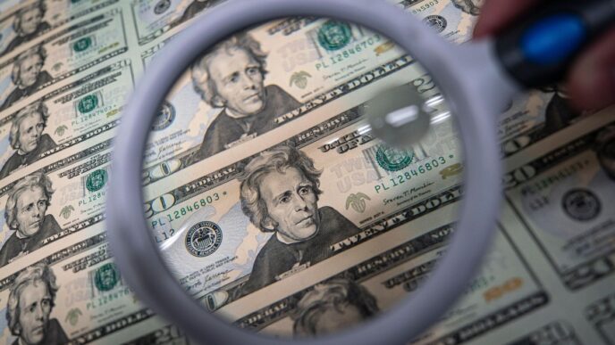 Dólar em alta — foto ilustrativa