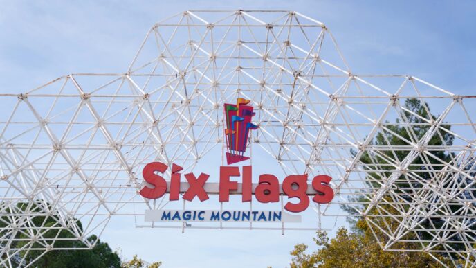 mudanças na Six Flags — foto ilustrativa