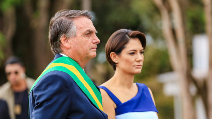 Michelle Bolsonaro nega candidatura — foto ilustrativa