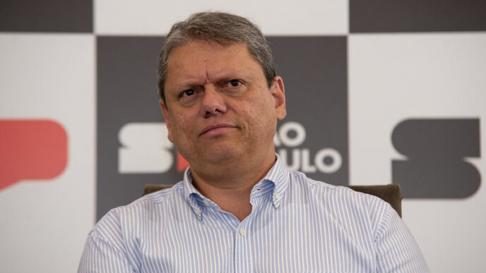 Tarcísio critica Haddad — foto ilustrativa