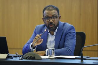 Ailton de Aquino Santos, diretor de Fiscalização do Banco Central, em evento promovido pela Fenasbac.