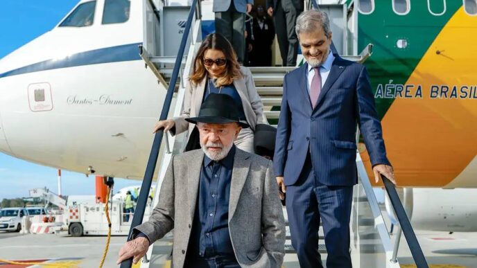Lula Papa Leão XIV — foto ilustrativa