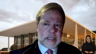 Dias Toffoli chora STF — foto ilustrativa