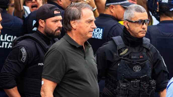 Condenação de Jair Bolsonaro — foto ilustrativa