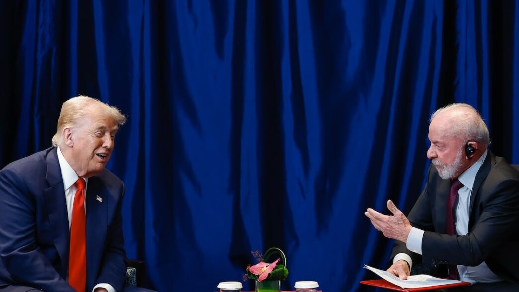 Lula e Trump — foto ilustrativa