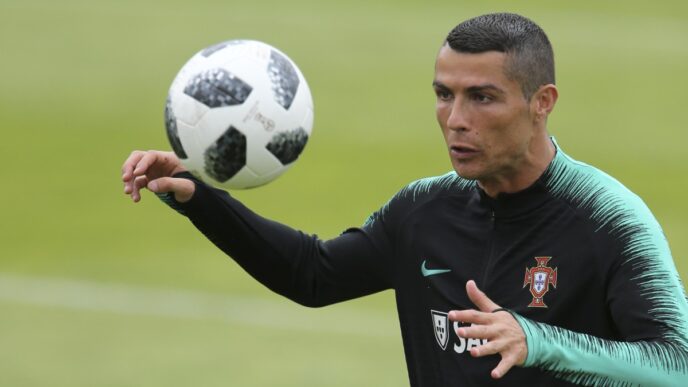 Escritório em Lisboa, Portugal, onde Miguel Marques gerencia a fortuna de Cristiano Ronaldo.