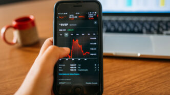 Ibovespa 144 mil pontos — foto ilustrativa
