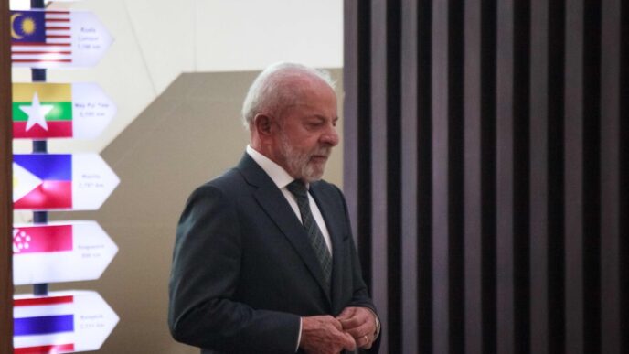 Lula na Indonésia — foto ilustrativa