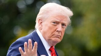 Trump EUA China — foto ilustrativa