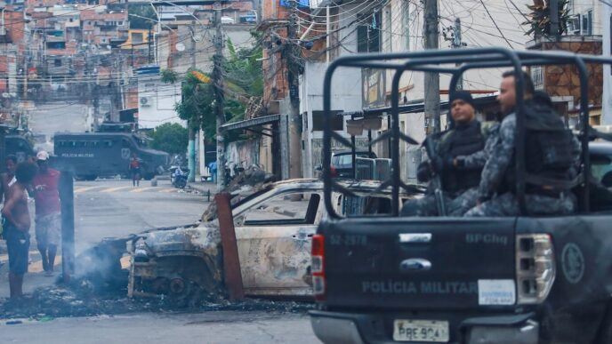 Operação policial letal Rio de Janeiro — foto ilustrativa