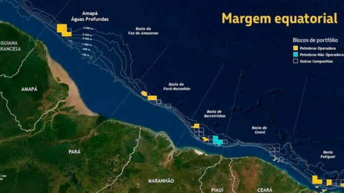 exploração de petróleo na Foz do Amazonas — foto ilustrativa