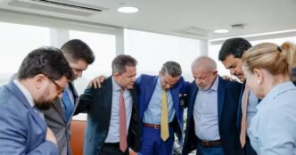 Lula recebe evangélicos e Jorge Messias — foto ilustrativa