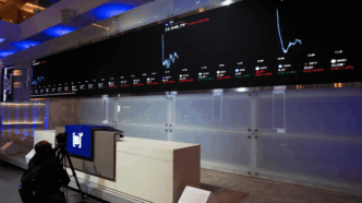 Ibovespa cai — foto ilustrativa