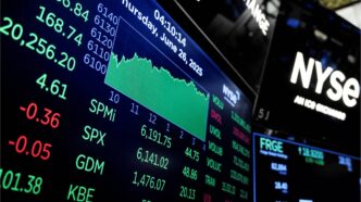 Bolsas de NY — foto ilustrativa