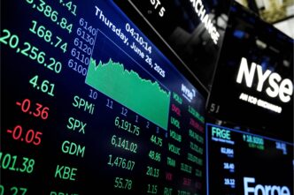 Bolsas de NY — foto ilustrativa