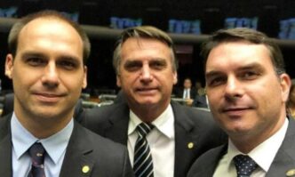 Flávio Bolsonaro Eduardo atritos direita — foto ilustrativa
