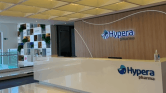 Ações da Hypera (HYPE3) em alta no Ibovespa, com projeção de lançamento de semaglutida em 2026.