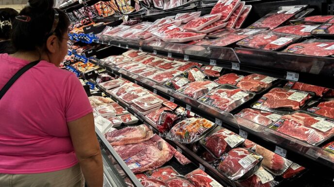 carne bovina argentina — foto ilustrativa