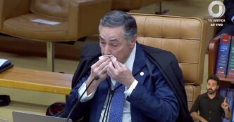 Barroso passa mal no STF — foto ilustrativa