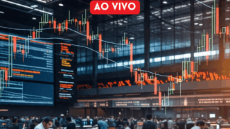 Ibovespa em 142 mil pontos — foto ilustrativa