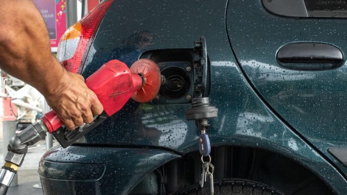 Preço da gasolina Petrobras — foto ilustrativa