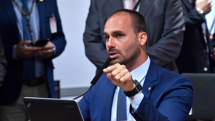 mandato de Eduardo Bolsonaro — foto ilustrativa