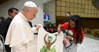 Papa Leão XIV recebe MST — foto ilustrativa