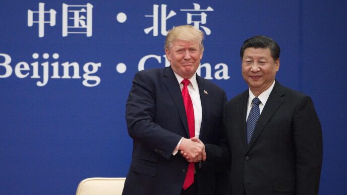 Reunião Trump Xi Jinping — foto ilustrativa
