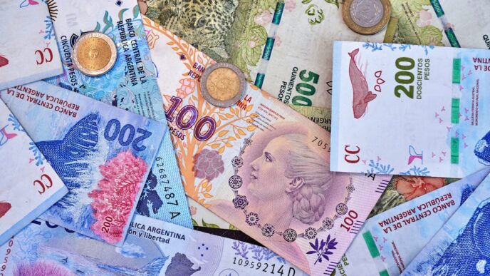 EUA compram pesos Argentina — foto ilustrativa