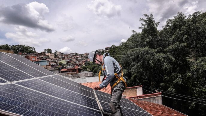 Crise de Energia Solar — foto ilustrativa