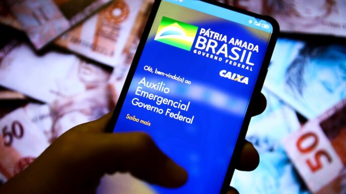 Auxílio Emergencial — foto ilustrativa