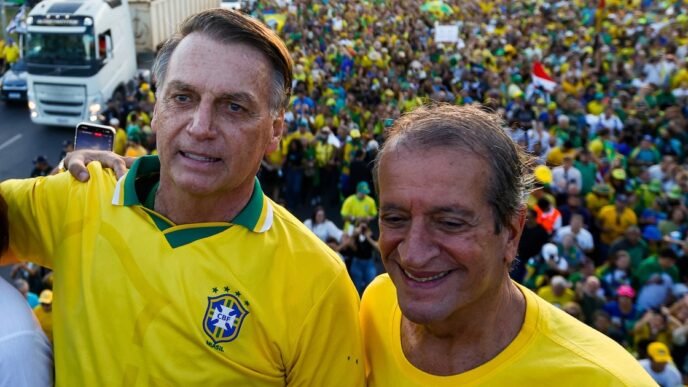 Valdemar Costa Neto visita Bolsonaro — foto ilustrativa