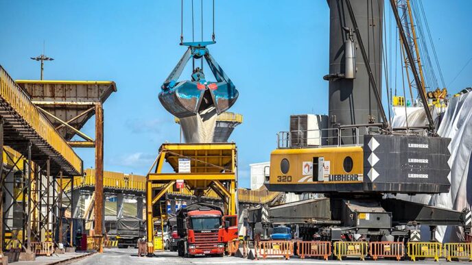 leilão de canal de acesso a porto — foto ilustrativa