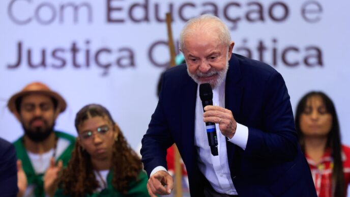 Lula na liderança — foto ilustrativa