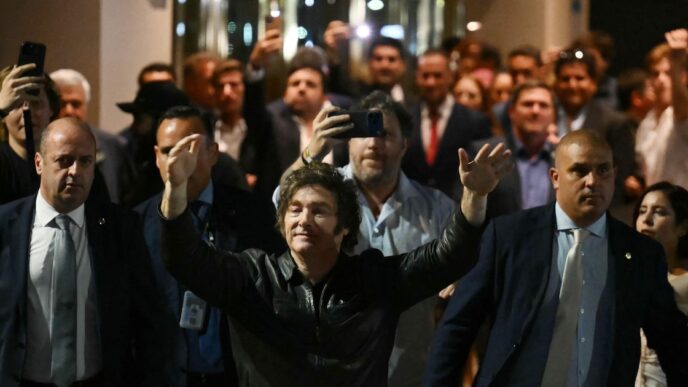 Direita Brasileira vs. Argentina — foto ilustrativa