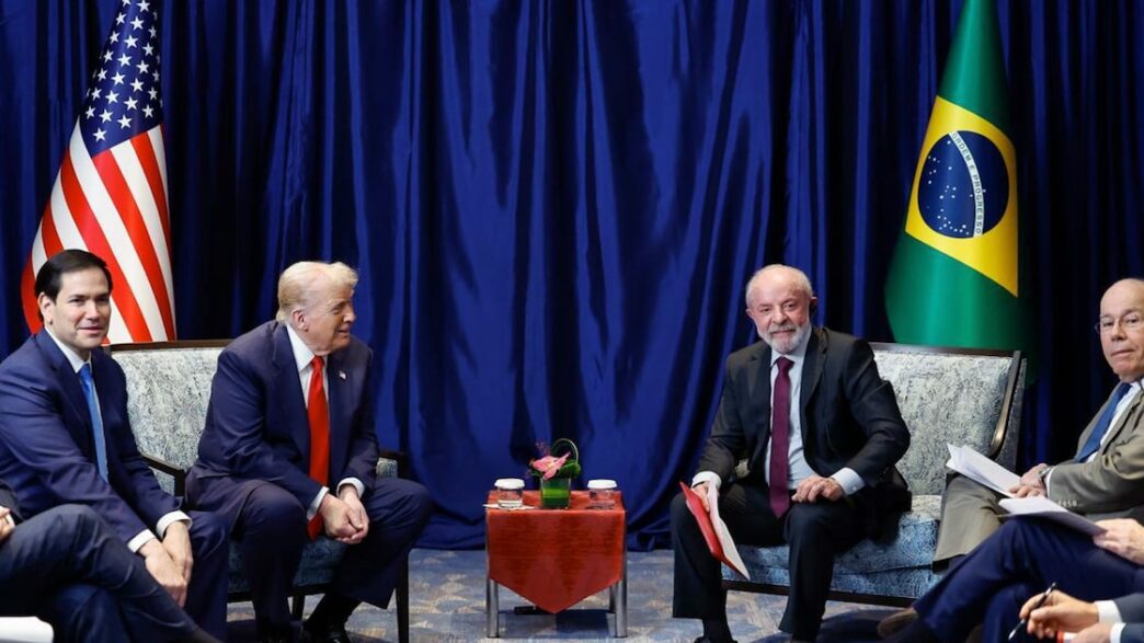 Lula e Trump — foto ilustrativa