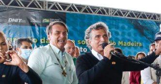 visita Nelson Piquet Bolsonaro — foto ilustrativa